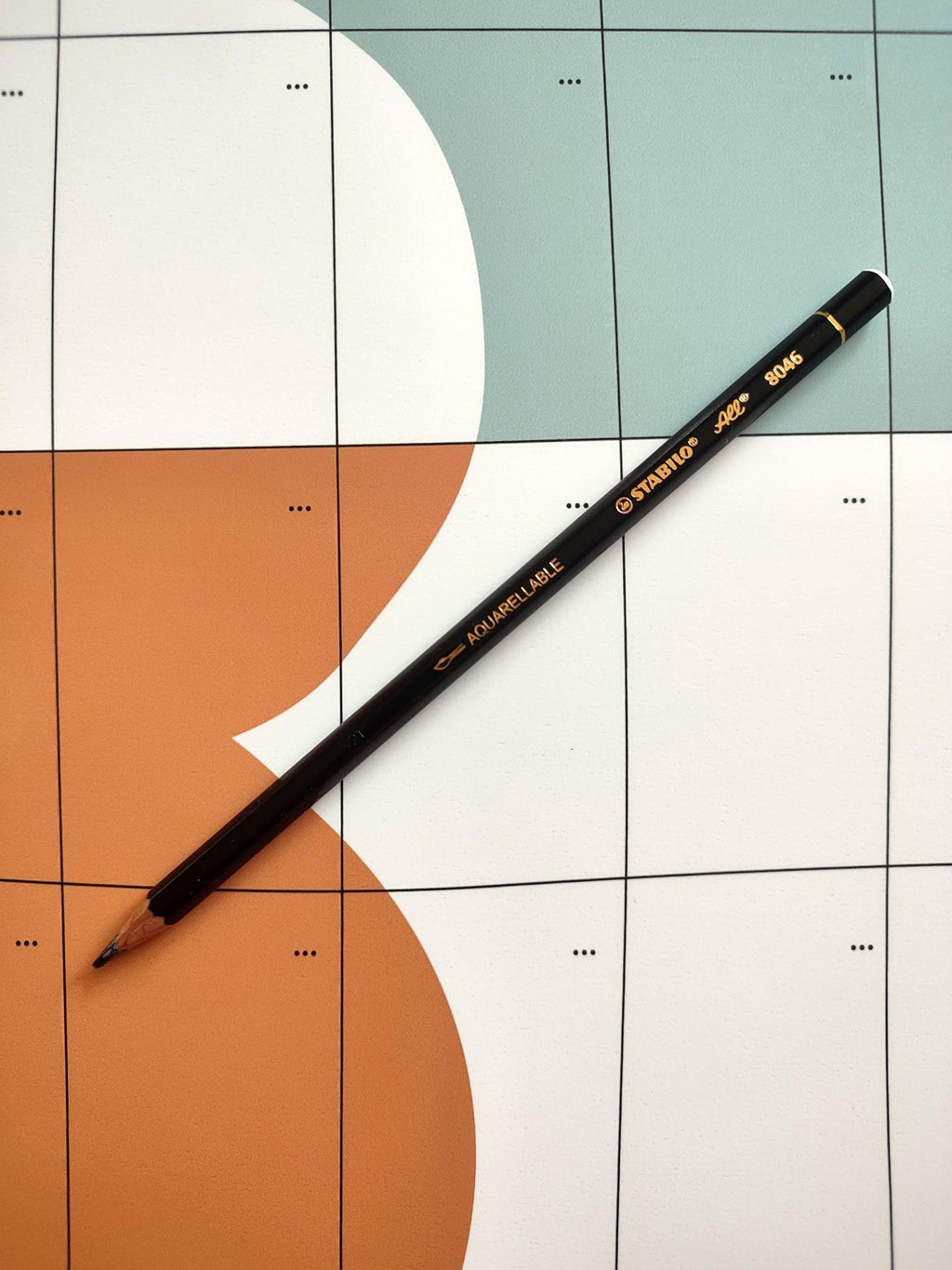 Stabilo Black Crayon
