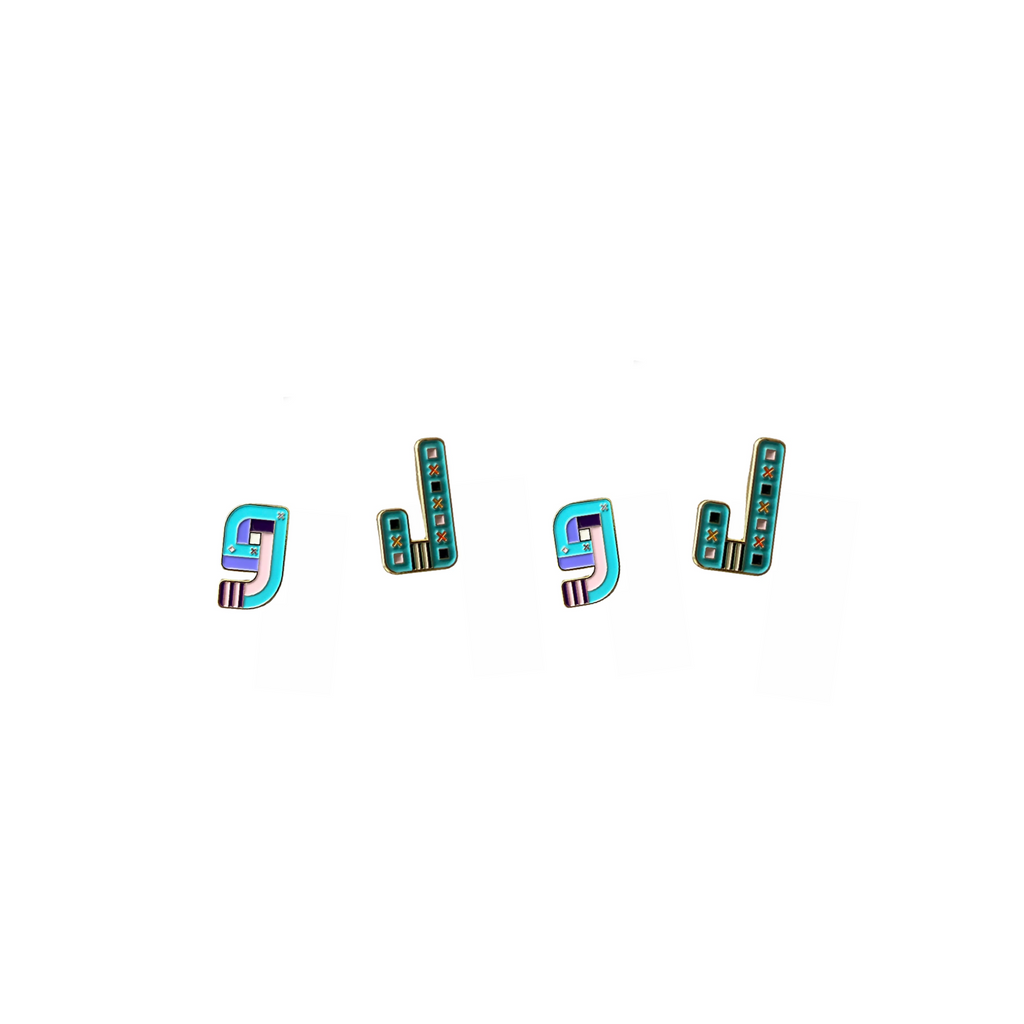 Arabic Pin Letters