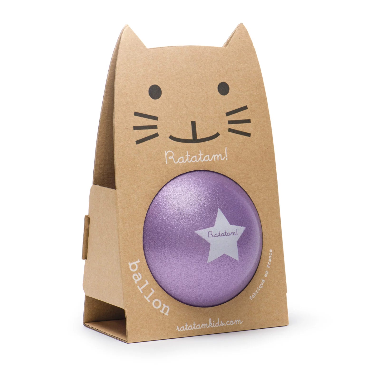 Purple Glitter Ball