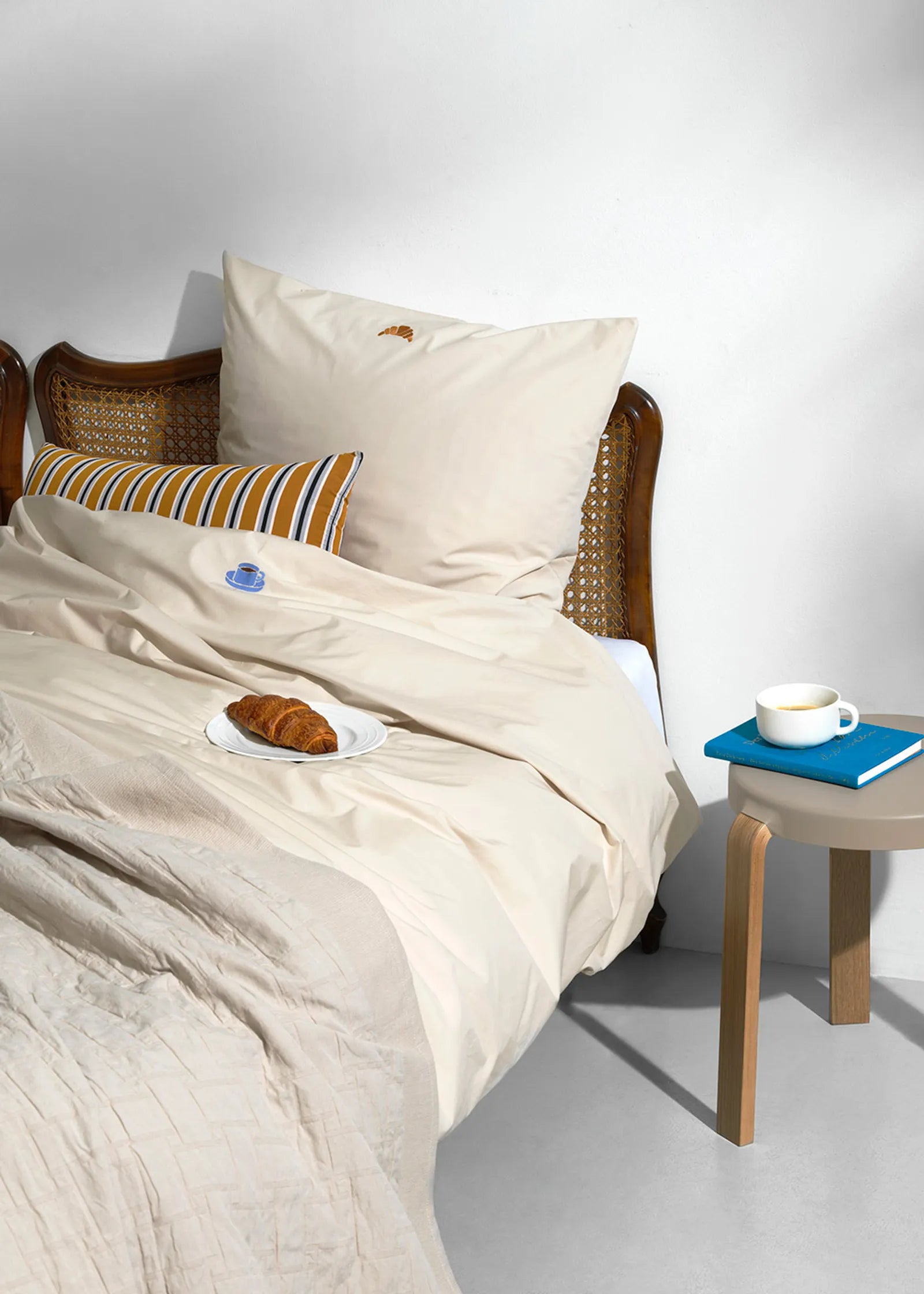 Lazy Morning Grey Bed Linen